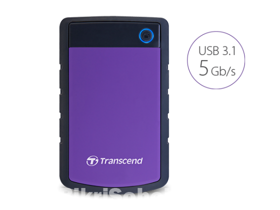 Transcend J25H3 2TB USB 3.0 Portable Hard Disk